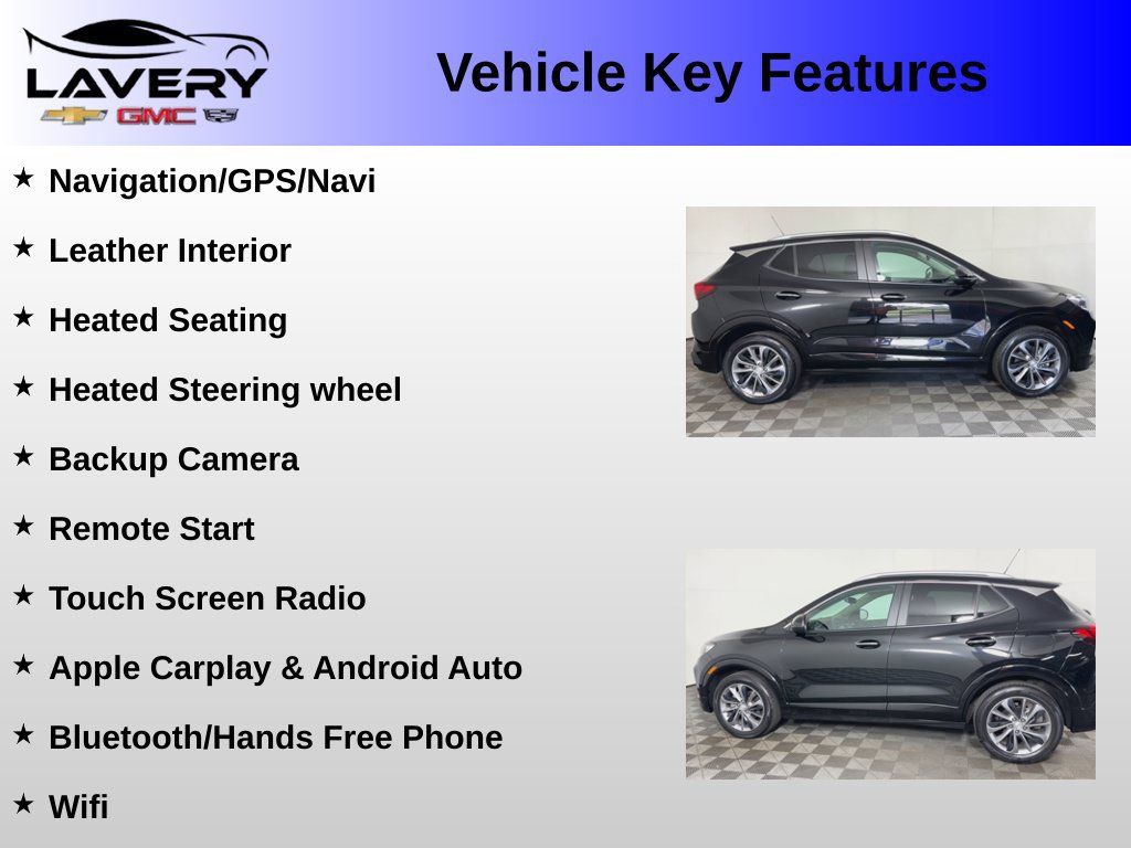 Used 2023 Buick Encore GX Select w/ Sport Touring Package FWD image 2