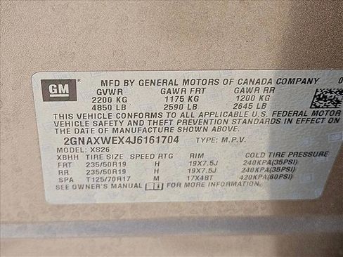 Certified 2018 Chevrolet Equinox Premier AWD/4WD image 15
