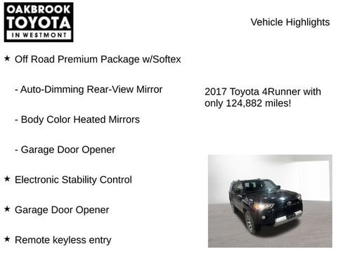 Certified 2017 Toyota 4Runner TRD Off-Road Premium image 7