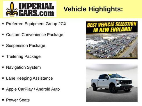 Used 2025 Chevrolet Silverado 1500 Custom Trail Boss AWD/4WD image 8