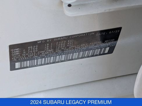 Used 2024 Subaru Legacy Premium AWD/4WD image 35