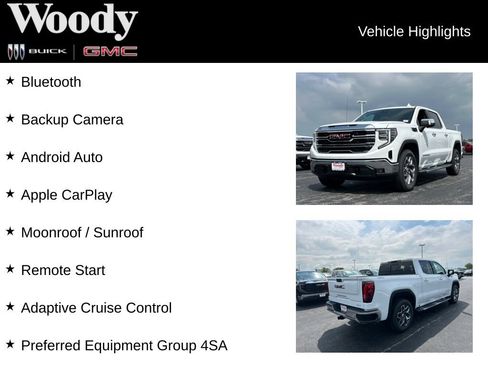 New 2026 GMC Sierra 1500 SLT w/ SLT Premium Package AWD/4WD image 3