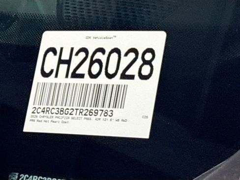 New 2026 Chrysler Pacifica Select AWD/4WD image 23