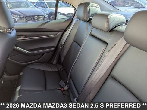 New 2026 MAZDA MAZDA3 2.5 S Sedan w/ Preferred Pkg image 12
