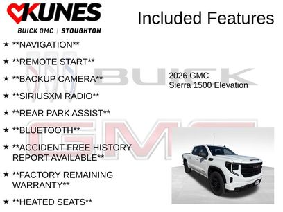New 2026 GMC Sierra 1500 Elevation
