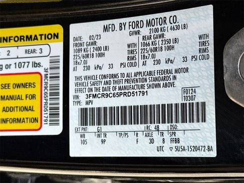 Used 2023 Ford Bronco Sport Outer Banks w/ Tech Package image 32