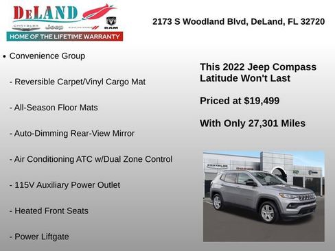 Used 2022 Jeep Compass Latitude w/ Convenience Group image 6