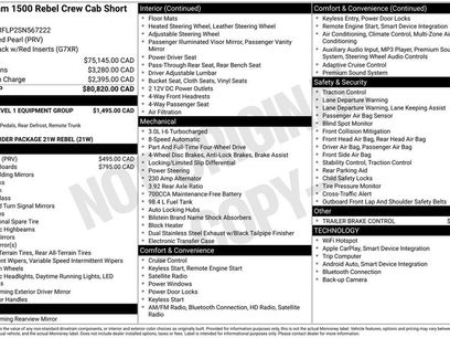 Used 2025 RAM 1500 Rebel w/ Rebel Level 1 Equipment Group