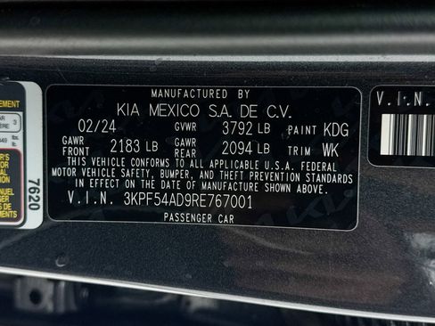 Certified 2024 Kia Forte GT-Line image 36