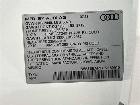 Certified 2023 Audi Q5 2.0T Premium Plus w/ Premium Plus Package AWD/4WD image 30