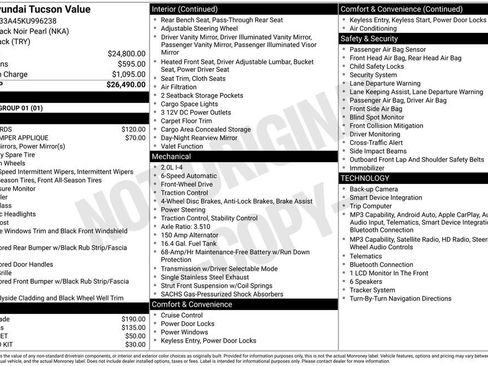 Used 2019 Hyundai Tucson Value FWD image 9
