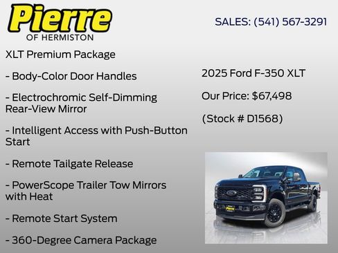 New 2025 Ford F350 XLT w/ Black Appearance Package image 12