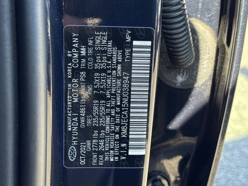 Used 2022 Hyundai Tucson Limited image 36