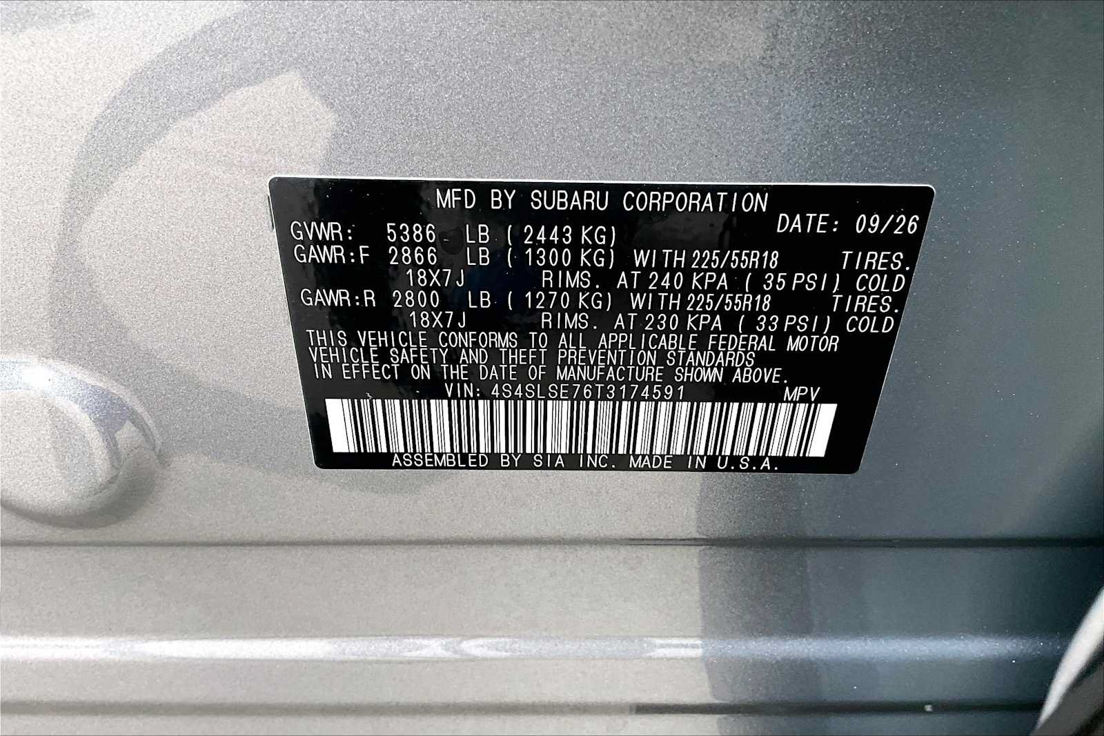 New 2026 Subaru Forester Touring AWD/4WD image 19