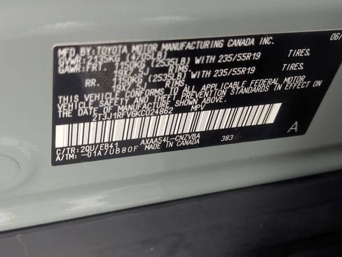 Used 2019 Toyota RAV4 Adventure w/ All Weather Liner Package AWD/4WD image 38
