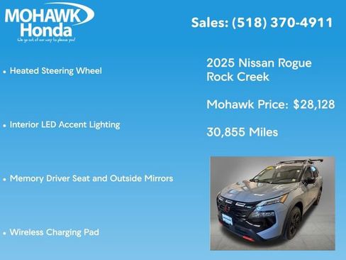 Used 2025 Nissan Rogue SV w/ Rock Creek Premium Package AWD/4WD image 28