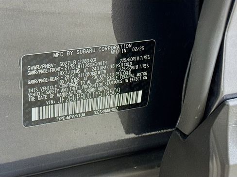 New 2026 Subaru Outback Premium image 38