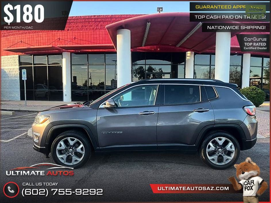 Used 2020 Jeep Compass Limited FWD image 2
