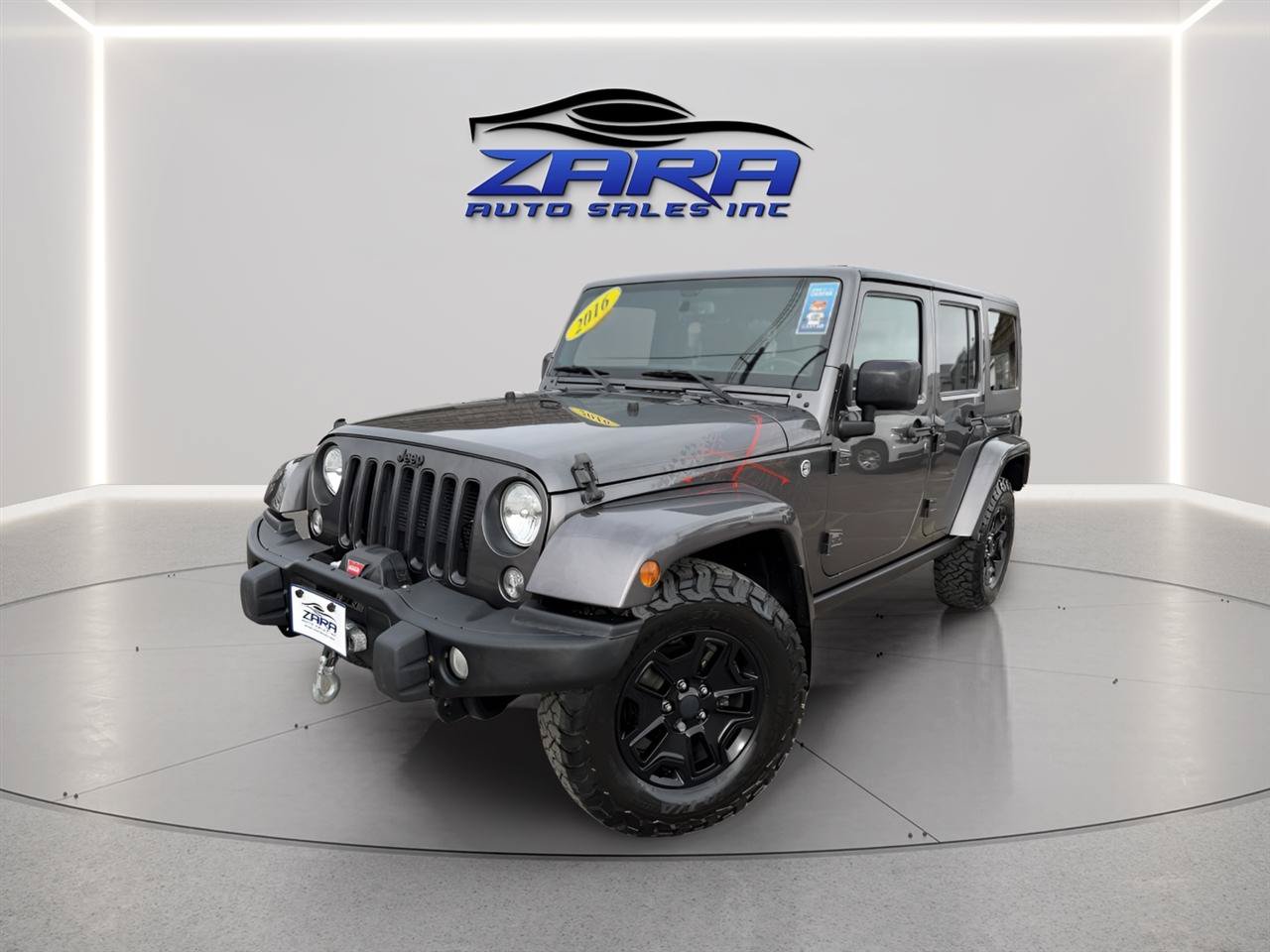 Used 2016 Jeep Wrangler Unlimited Sahara AWD/4WD image 1
