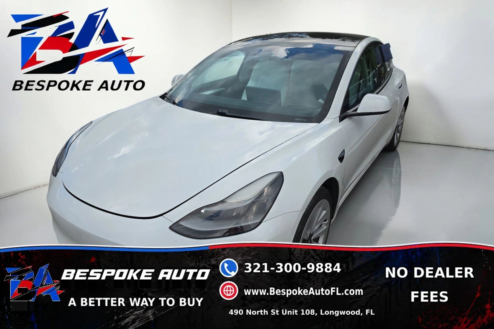 Used 2021 Tesla Model 3 Standard Range Plus RWD image 1