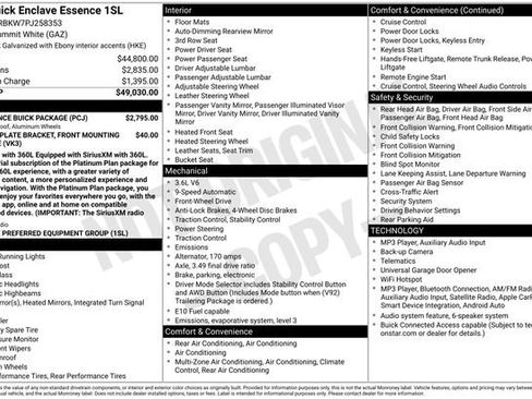 Used 2023 Buick Enclave Essence w/ Experience Buick Package FWD image 3