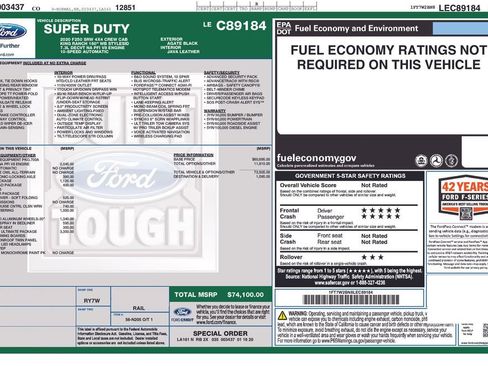 Used 2020 Ford F250 King Ranch w/ King Ranch Ultimate Package image 2