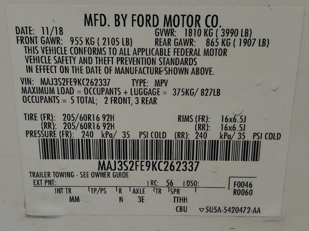 Used 2019 Ford EcoSport S FWD image 33