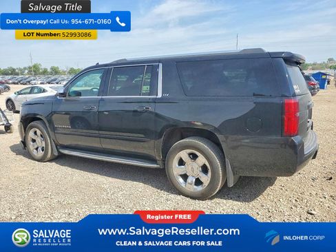 Used 2016 Chevrolet Suburban LTZ AWD/4WD image 3