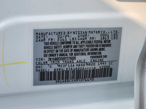 Certified 2024 Nissan Sentra SV image 26