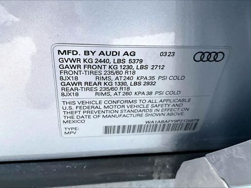 Certified 2023 Audi Q5 2.0T Premium w/ Convenience Package AWD/4WD image 34
