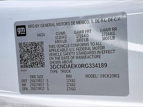 New 2024 Chevrolet Silverado 1500 W/T w/ Trailering Package image 9