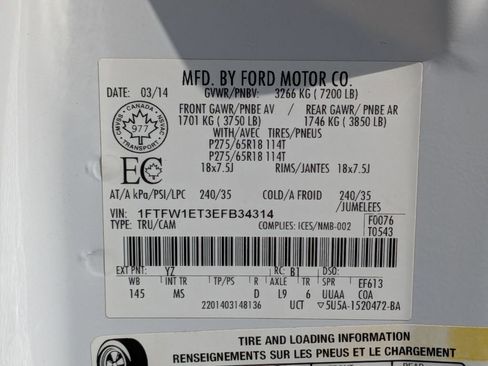 Used 2014 Ford F150 XLT w/ Equipment Group 302A Luxury AWD/4WD image 27