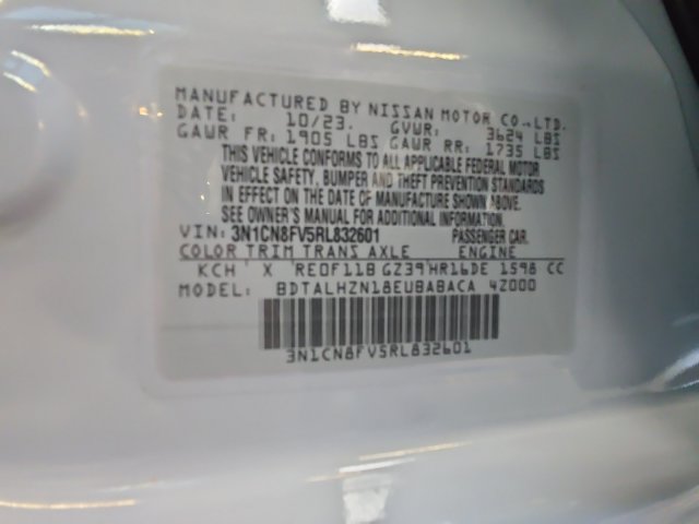 Used 2024 Nissan Versa SR w/ Trunk Package FWD image 25