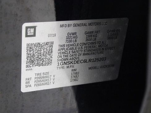 Used 2020 Chevrolet Tahoe 4WD w/ Remote Keyless Entry Package image 34