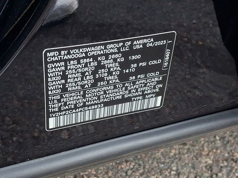Certified 2023 Volkswagen Atlas SE w/ Black Wheel Package AWD/4WD image 27