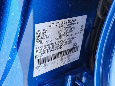 New 2025 Ford Mustang Mach-E GT w/ Interior Protection Package image 31