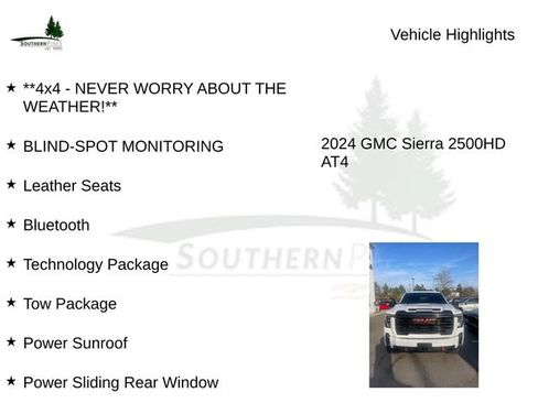 Used 2024 GMC Sierra 2500 AT4 w/ AT4 Premium Plus Package image 8