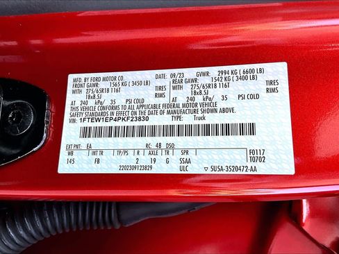 Certified 2023 Ford F150 XLT w/ Equipment Group 302A High image 33