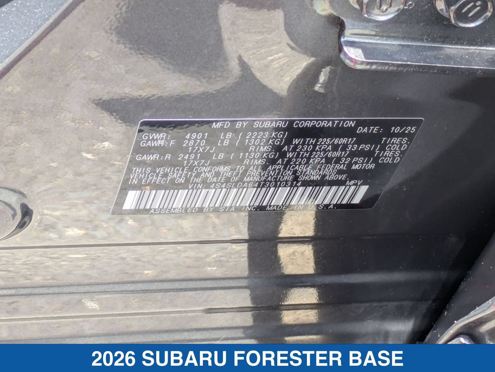 Certified 2026 Subaru Forester AWD/4WD image 37