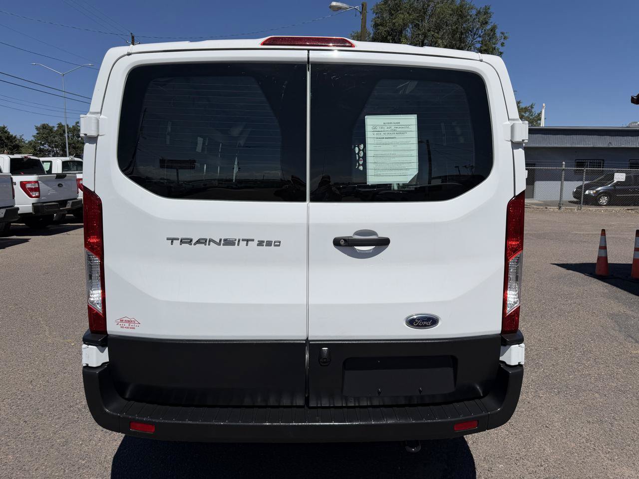 Used 2025 Ford Transit 250 Low Roof w/ Exterior Upgrade Package RWD image 8