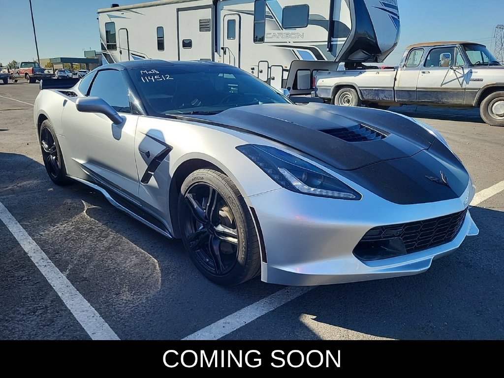 Used 2017 Chevrolet Corvette Stingray Coupe w/ 3LT Preferred Equipment Group RWD image 1