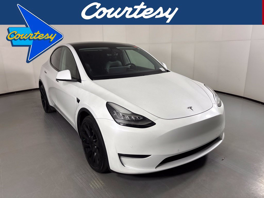 Used 2021 Tesla Model Y Long Range AWD/4WD image 1