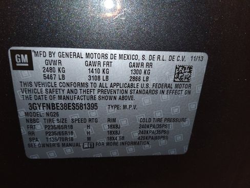 Used 2014 Cadillac SRX Luxury w/ Driver Awareness Package FWD image 33