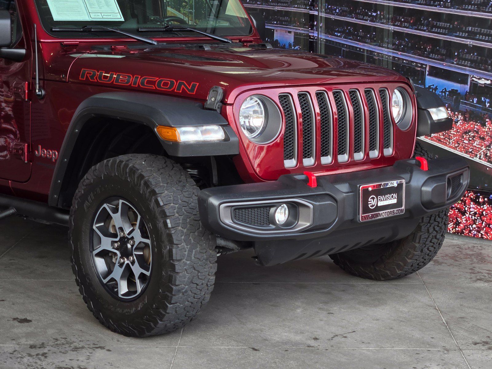 Used 2021 Jeep Wrangler Unlimited Rubicon AWD/4WD image 2
