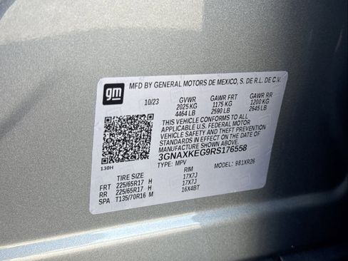 Used 2024 Chevrolet Equinox LT w/ LPO, Floor Liner Package FWD image 35