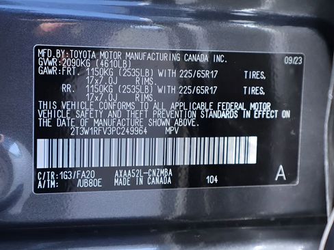 Certified 2023 Toyota RAV4 XLE w/ Convenience Package FWD image 26