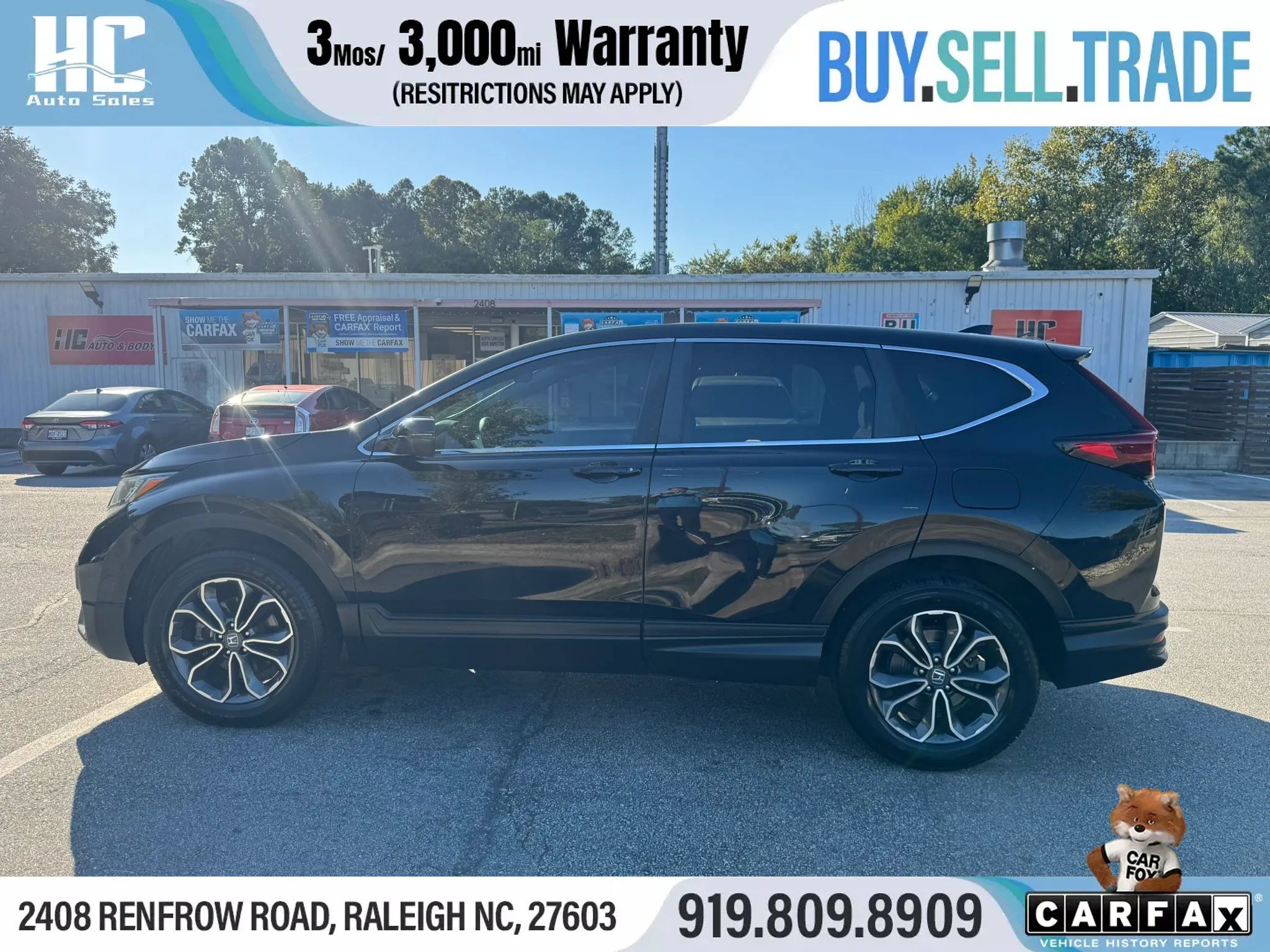 Used 2021 Honda CR-V EX image 2