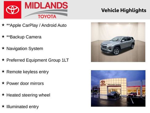 Used 2025 Chevrolet Equinox LT FWD image 2