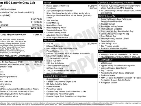 Used 2023 RAM 1500 Laramie AWD/4WD image 41