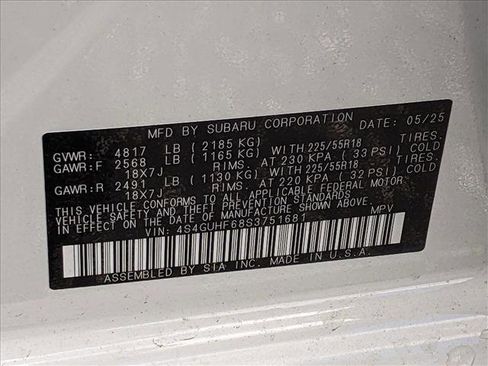 Certified 2025 Subaru Crosstrek 2.5i Sport w/ Crosstrek Mirror Package image 17